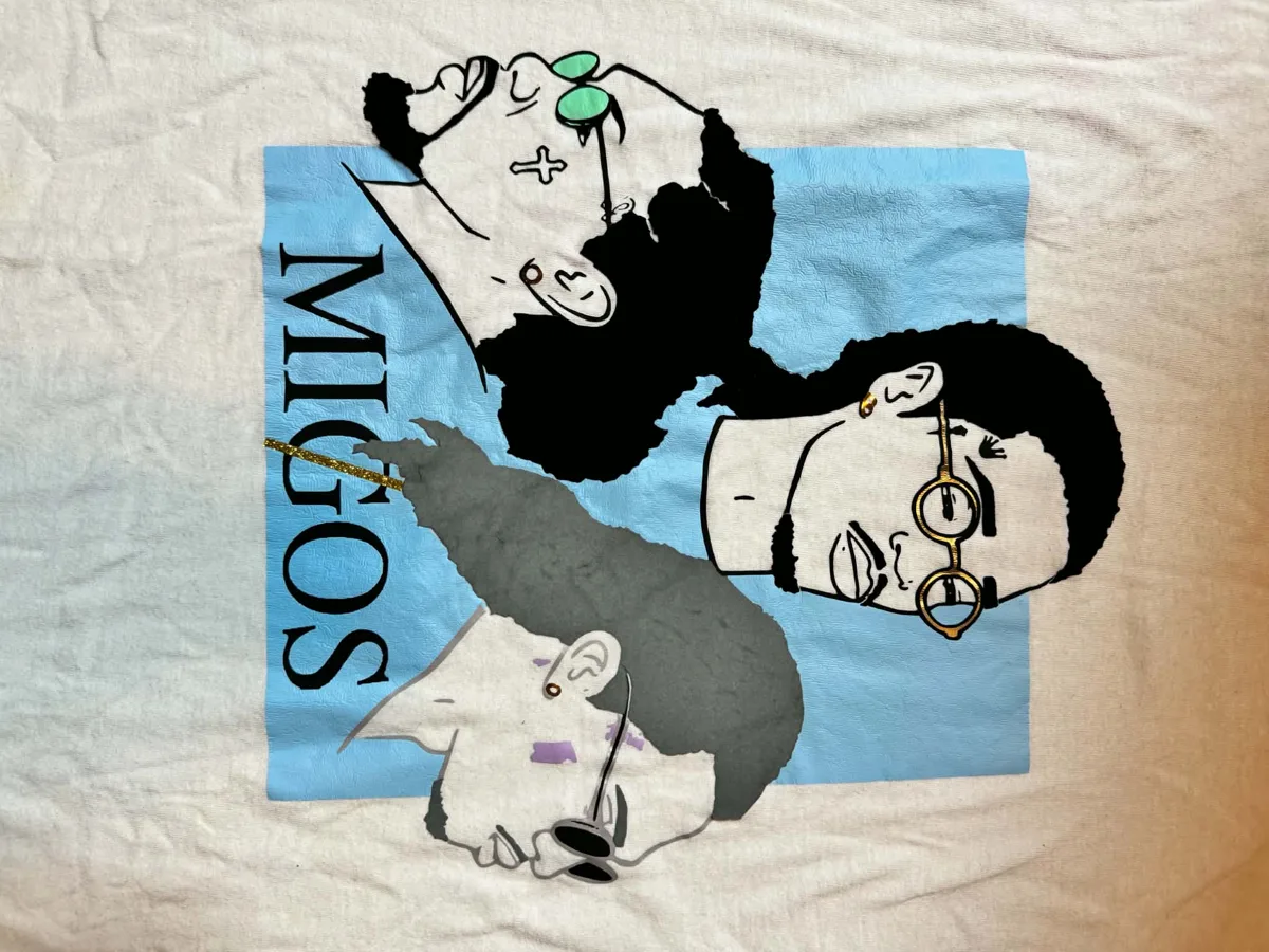 cloth migos tee, by Bryan Korth