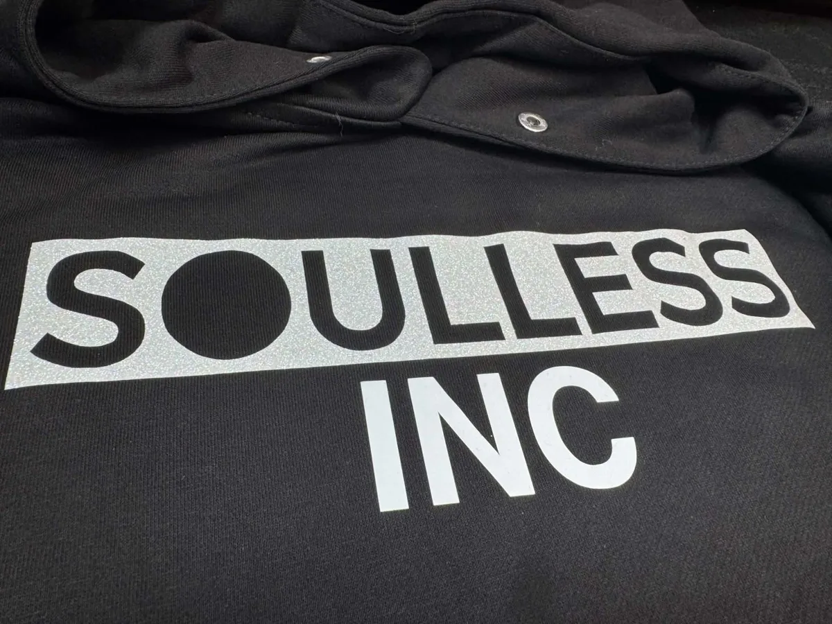 cloth soulless hoodie, by Bryan Korth